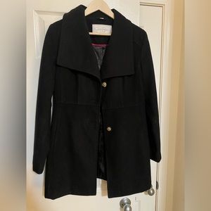 Black pea coat
